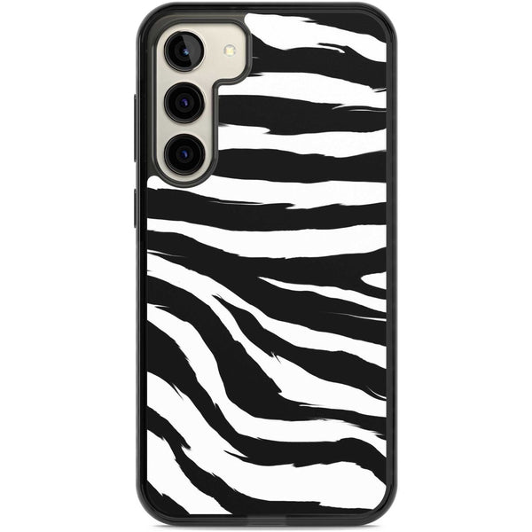 Black Zebra Print