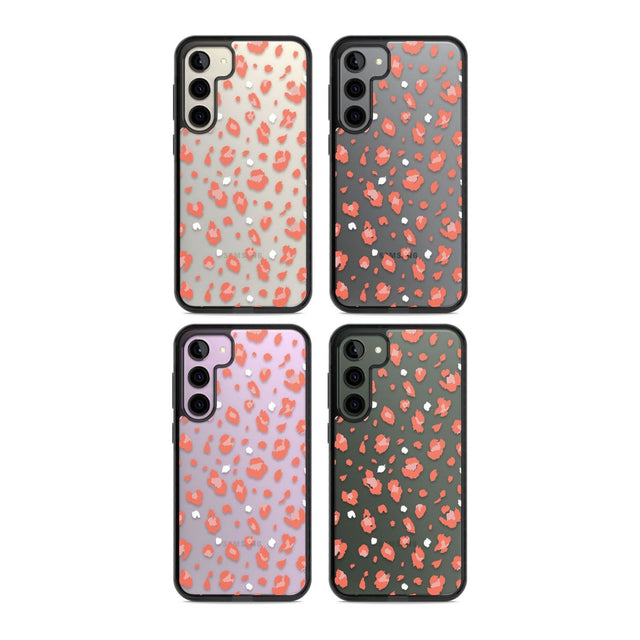 Two Colour Jaguar Transparent Animal Print