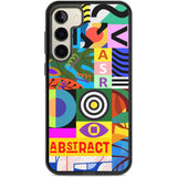 Patchwork Phone Case Samsung S22 Plus / Black Impact Case,Samsung S23 Plus / Black Impact Case Blanc Space