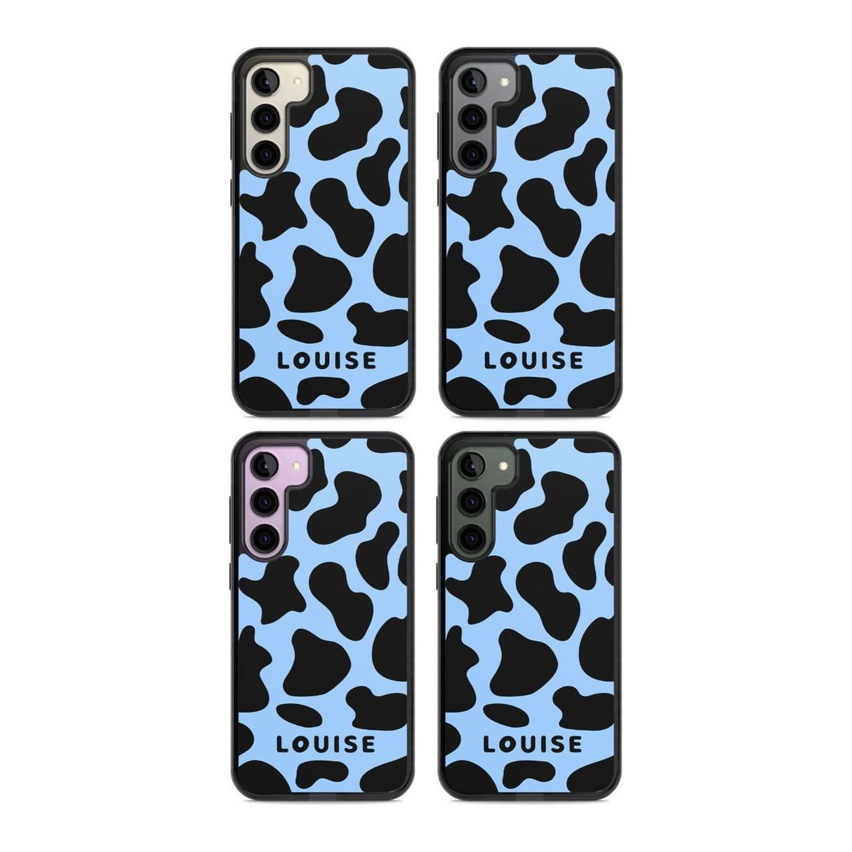 Personalised Blue and Black Cow Print Custom Phone Case iPhone 15 Pro Max / Black Impact Case,iPhone 15 Plus / Black Impact Case,iPhone 15 Pro / Black Impact Case,iPhone 15 / Black Impact Case,iPhone 15 Pro Max / Impact Case,iPhone 15 Plus / Impact Case,iPhone 15 Pro / Impact Case,iPhone 15 / Impact Case,iPhone 15 Pro Max / Magsafe Black Impact Case,iPhone 15 Plus / Magsafe Black Impact Case,iPhone 15 Pro / Magsafe Black Impact Case,iPhone 15 / Magsafe Black Impact Case,iPhone 14 Pro Max / Black Impact Case