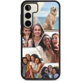 Personalised Beehive Photo Grid Custom Phone Case Samsung S22 Plus / Black Impact Case,Samsung S23 Plus / Black Impact Case Blanc Space