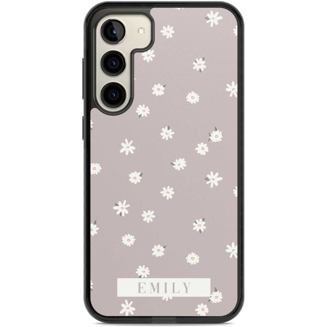 Personalised Dusty Rose Personalised Custom Phone Case Samsung S22 Plus / Black Impact Case,Samsung S23 Plus / Black Impact Case Blanc Space