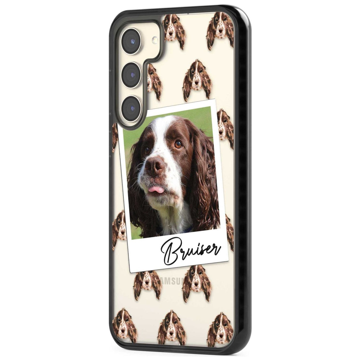 Personalised Springer Spaniel - Dog Photo Custom Phone Case iPhone 15 Pro Max / Black Impact Case,iPhone 15 Plus / Black Impact Case,iPhone 15 Pro / Black Impact Case,iPhone 15 / Black Impact Case,iPhone 15 Pro Max / Impact Case,iPhone 15 Plus / Impact Case,iPhone 15 Pro / Impact Case,iPhone 15 / Impact Case,iPhone 15 Pro Max / Magsafe Black Impact Case,iPhone 15 Plus / Magsafe Black Impact Case,iPhone 15 Pro / Magsafe Black Impact Case,iPhone 15 / Magsafe Black Impact Case,iPhone 14 Pro Max / Black Impact 