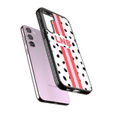 Personalised Polka & Pink Stripe Custom Phone Case iPhone 15 Pro Max / Black Impact Case,iPhone 15 Plus / Black Impact Case,iPhone 15 Pro / Black Impact Case,iPhone 15 / Black Impact Case,iPhone 15 Pro Max / Impact Case,iPhone 15 Plus / Impact Case,iPhone 15 Pro / Impact Case,iPhone 15 / Impact Case,iPhone 15 Pro Max / Magsafe Black Impact Case,iPhone 15 Plus / Magsafe Black Impact Case,iPhone 15 Pro / Magsafe Black Impact Case,iPhone 15 / Magsafe Black Impact Case,iPhone 14 Pro Max / Black Impact Case,iPho