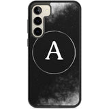 Personalised Eclipse Monogram Custom Phone Case Samsung S22 Plus / Black Impact Case,Samsung S23 Plus / Black Impact Case Blanc Space