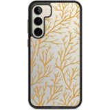 Personalised Bramble Branches Pattern Custom Phone Case Samsung S22 Plus / Black Impact Case,Samsung S23 Plus / Black Impact Case Blanc Space