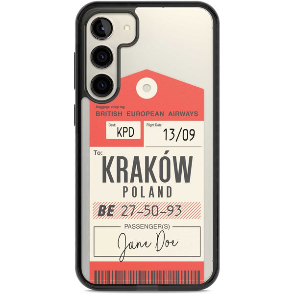 Personalised Vintage Luggage Tag