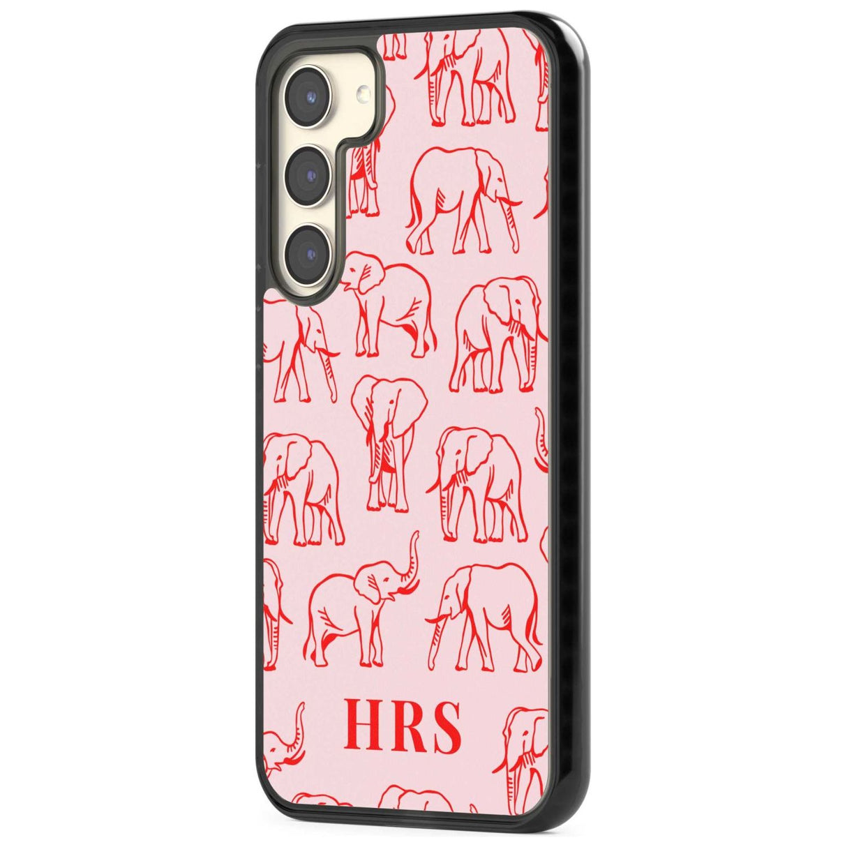 Personalised Red Elephant Outlines on Pink Custom Phone Case iPhone 15 Pro Max / Black Impact Case,iPhone 15 Plus / Black Impact Case,iPhone 15 Pro / Black Impact Case,iPhone 15 / Black Impact Case,iPhone 15 Pro Max / Impact Case,iPhone 15 Plus / Impact Case,iPhone 15 Pro / Impact Case,iPhone 15 / Impact Case,iPhone 15 Pro Max / Magsafe Black Impact Case,iPhone 15 Plus / Magsafe Black Impact Case,iPhone 15 Pro / Magsafe Black Impact Case,iPhone 15 / Magsafe Black Impact Case,iPhone 14 Pro Max / Black Impact