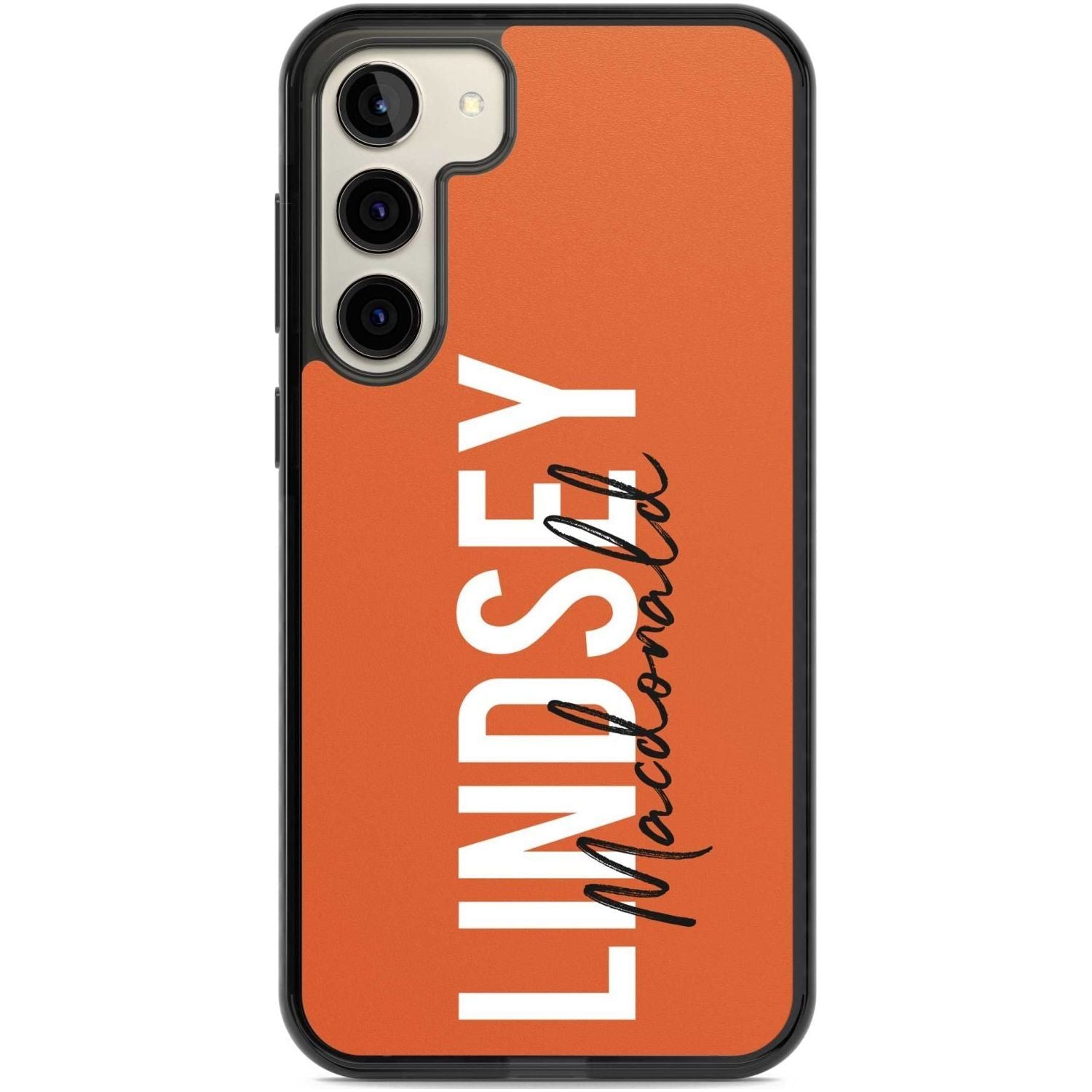 Personalised Bold Name: Orange