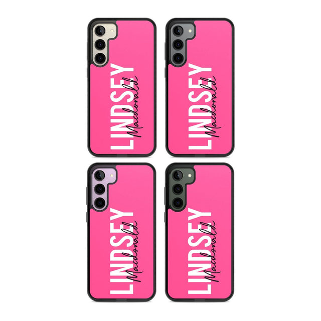 Personalised Bold Name: Pink Custom Phone Case iPhone 15 Pro Max / Black Impact Case,iPhone 15 Plus / Black Impact Case,iPhone 15 Pro / Black Impact Case,iPhone 15 / Black Impact Case,iPhone 15 Pro Max / Impact Case,iPhone 15 Plus / Impact Case,iPhone 15 Pro / Impact Case,iPhone 15 / Impact Case,iPhone 15 Pro Max / Magsafe Black Impact Case,iPhone 15 Plus / Magsafe Black Impact Case,iPhone 15 Pro / Magsafe Black Impact Case,iPhone 15 / Magsafe Black Impact Case,iPhone 14 Pro Max / Black Impact Case,iPhone 1