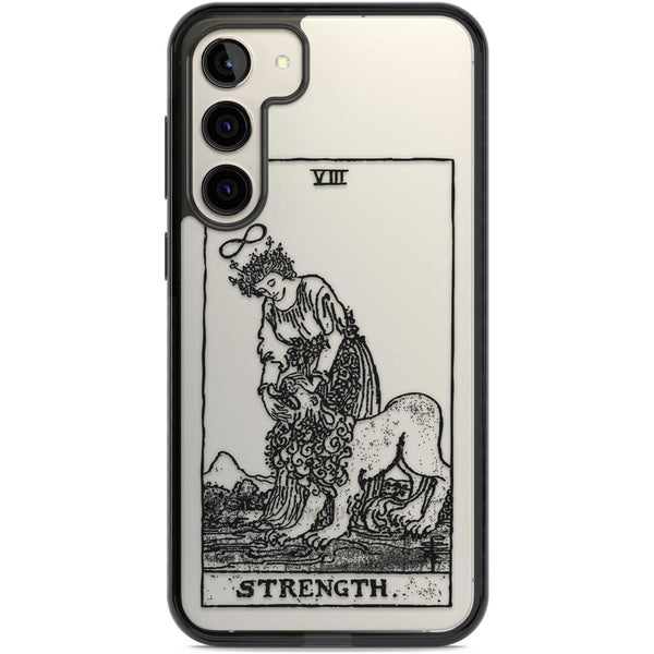 Personalised Strength Tarot Card (Clear)