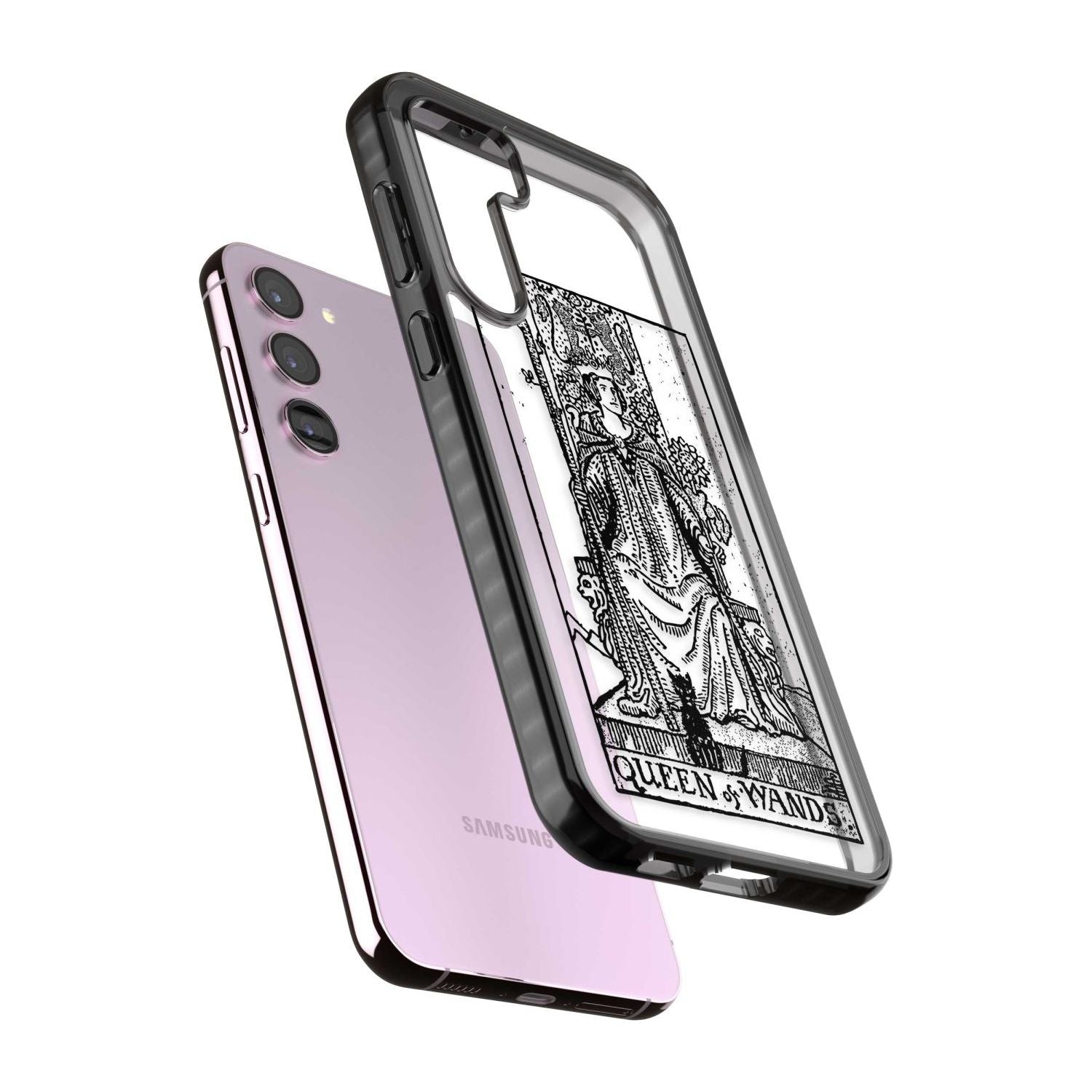 Personalised Queen of Wands Tarot Card - Transparent Custom Phone Case iPhone 15 Pro Max / Black Impact Case,iPhone 15 Plus / Black Impact Case,iPhone 15 Pro / Black Impact Case,iPhone 15 / Black Impact Case,iPhone 15 Pro Max / Impact Case,iPhone 15 Plus / Impact Case,iPhone 15 Pro / Impact Case,iPhone 15 / Impact Case,iPhone 15 Pro Max / Magsafe Black Impact Case,iPhone 15 Plus / Magsafe Black Impact Case,iPhone 15 Pro / Magsafe Black Impact Case,iPhone 15 / Magsafe Black Impact Case,iPhone 14 Pro Max / Bl