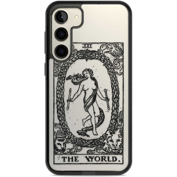 Personalised The World Tarot Card (Clear)