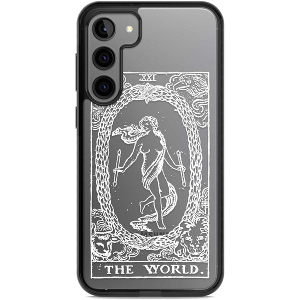 Personalised The World Tarot Card (White)