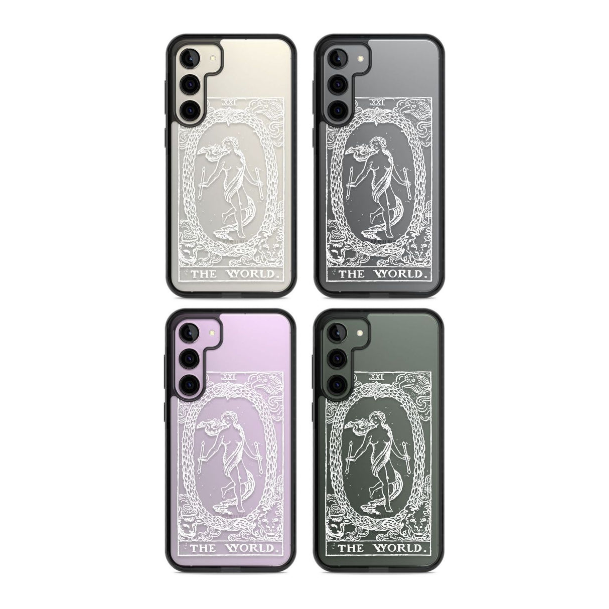 Personalised The World Tarot Card - White Transparent Custom Phone Case iPhone 15 Pro Max / Black Impact Case,iPhone 15 Plus / Black Impact Case,iPhone 15 Pro / Black Impact Case,iPhone 15 / Black Impact Case,iPhone 15 Pro Max / Impact Case,iPhone 15 Plus / Impact Case,iPhone 15 Pro / Impact Case,iPhone 15 / Impact Case,iPhone 15 Pro Max / Magsafe Black Impact Case,iPhone 15 Plus / Magsafe Black Impact Case,iPhone 15 Pro / Magsafe Black Impact Case,iPhone 15 / Magsafe Black Impact Case,iPhone 14 Pro Max / B