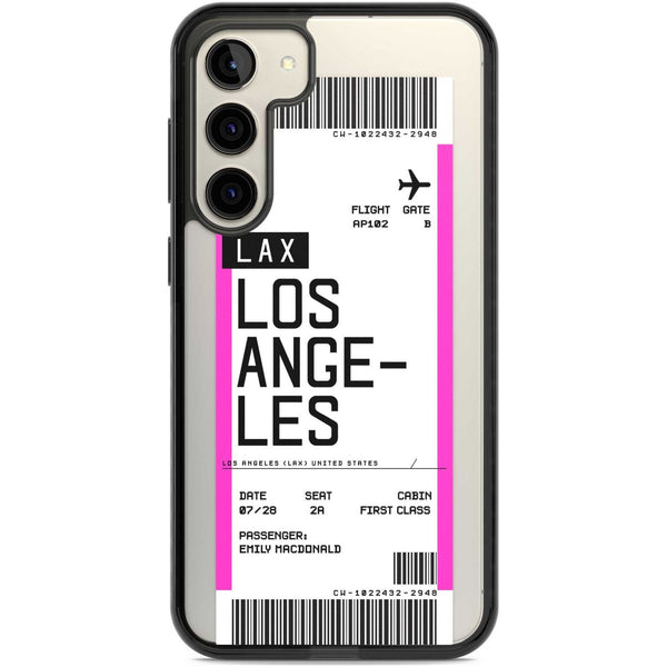 Personalised Los Angeles Boarding Pass