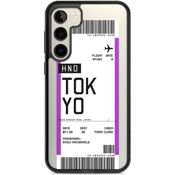 Personalised Tokyo Boarding Pass