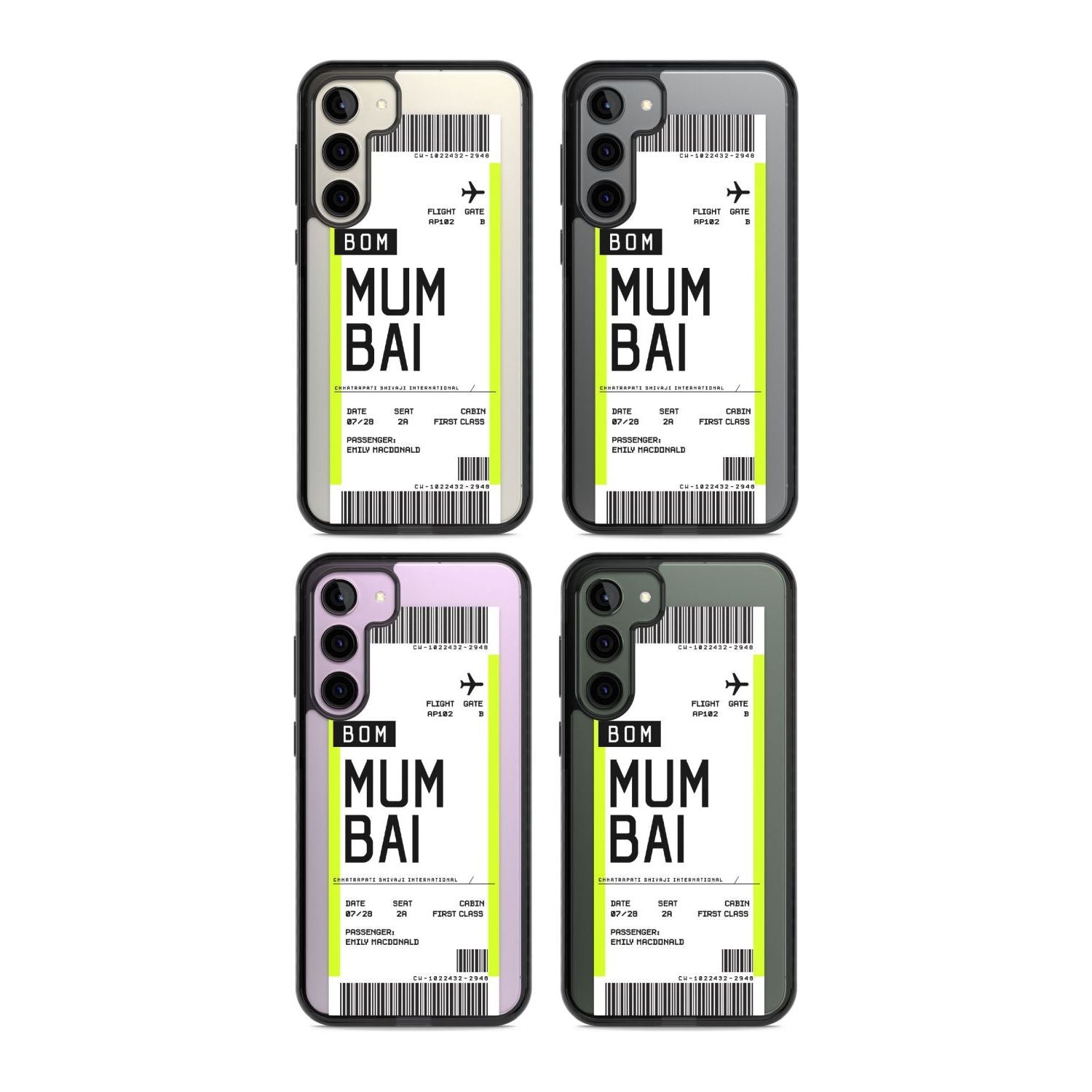 Personalised Mumbai Boarding Pass