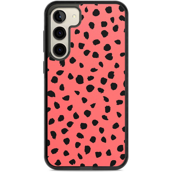 Black Dalmatian Spots On Coral