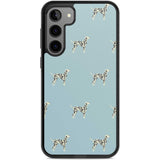 Dalmation Dog Pattern Phone Case Samsung S22 Plus / Black Impact Case,Samsung S23 Plus / Black Impact Case Blanc Space