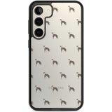 Whippet/Italian Greyhound Dog Pattern Clear