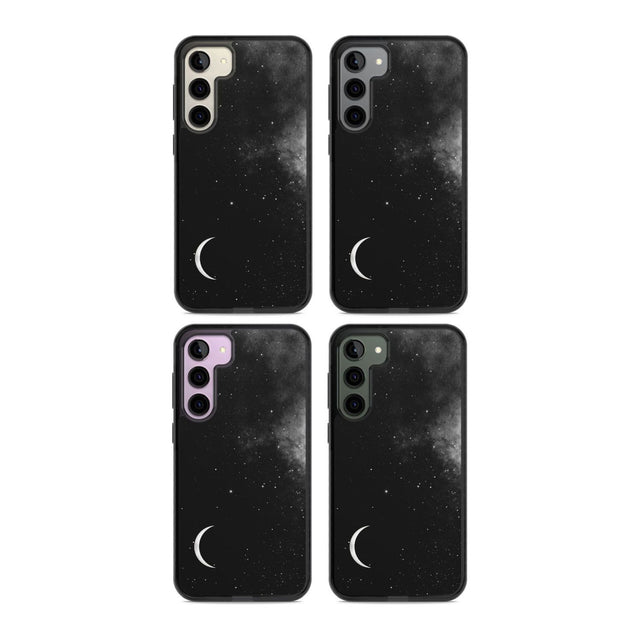 Night Sky Galaxies: Crescent Moon Phone Case iPhone 15 Pro Max / Black Impact Case,iPhone 15 Plus / Black Impact Case,iPhone 15 Pro / Black Impact Case,iPhone 15 / Black Impact Case,iPhone 15 Pro Max / Impact Case,iPhone 15 Plus / Impact Case,iPhone 15 Pro / Impact Case,iPhone 15 / Impact Case,iPhone 15 Pro Max / Magsafe Black Impact Case,iPhone 15 Plus / Magsafe Black Impact Case,iPhone 15 Pro / Magsafe Black Impact Case,iPhone 15 / Magsafe Black Impact Case,iPhone 14 Pro Max / Black Impact Case,iPhone 14 