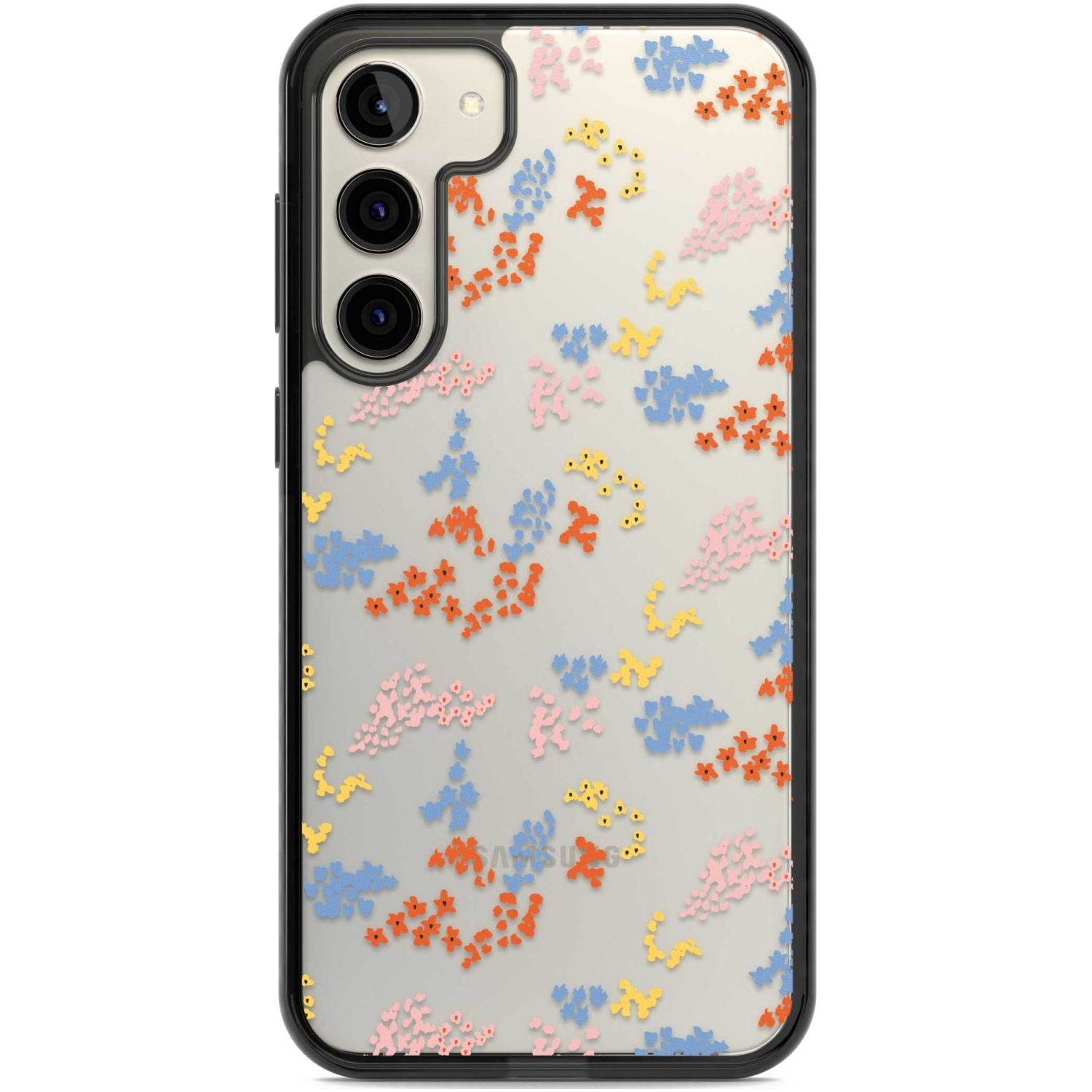 Floral Confetti: Transparent Delight