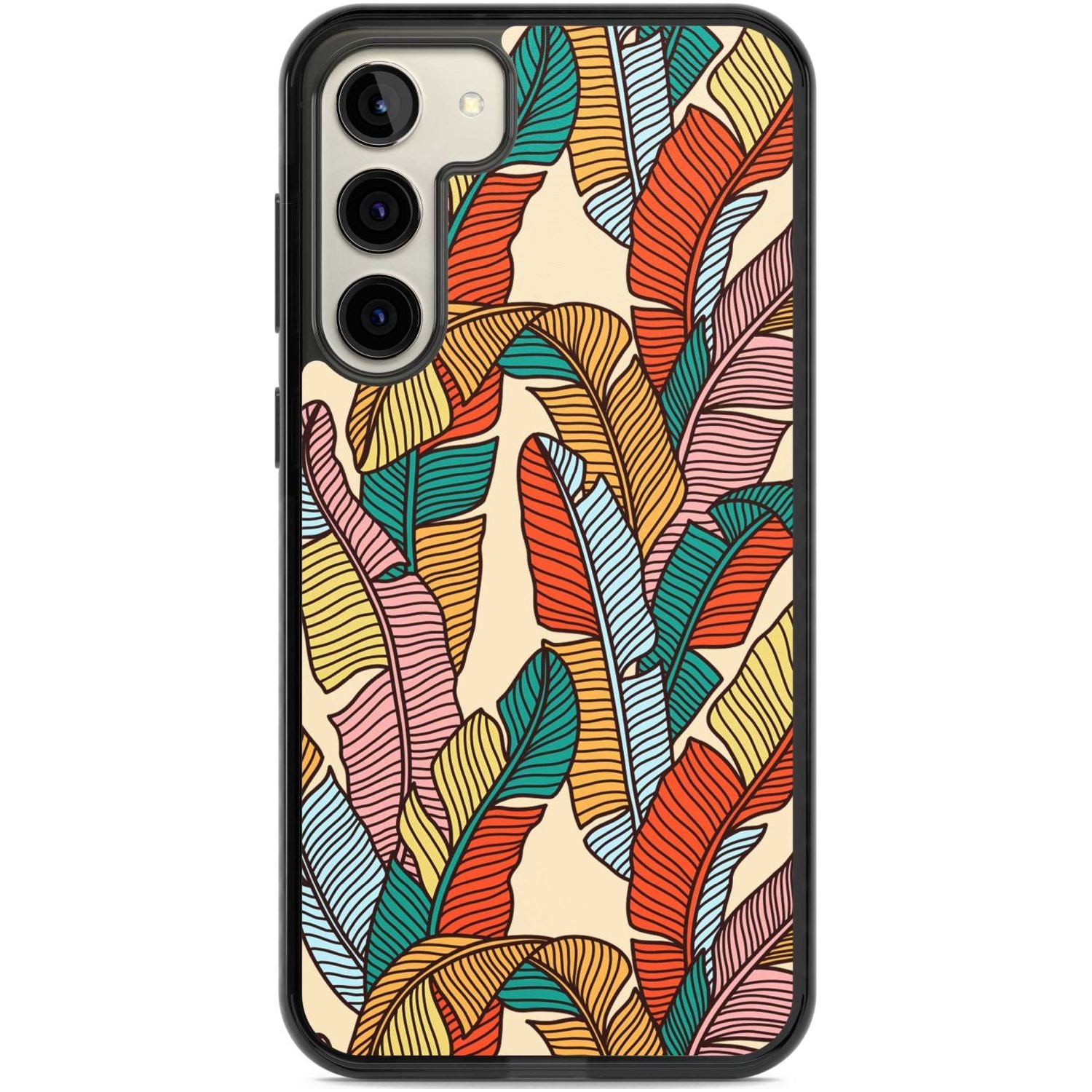 Pastel Palm Leaves