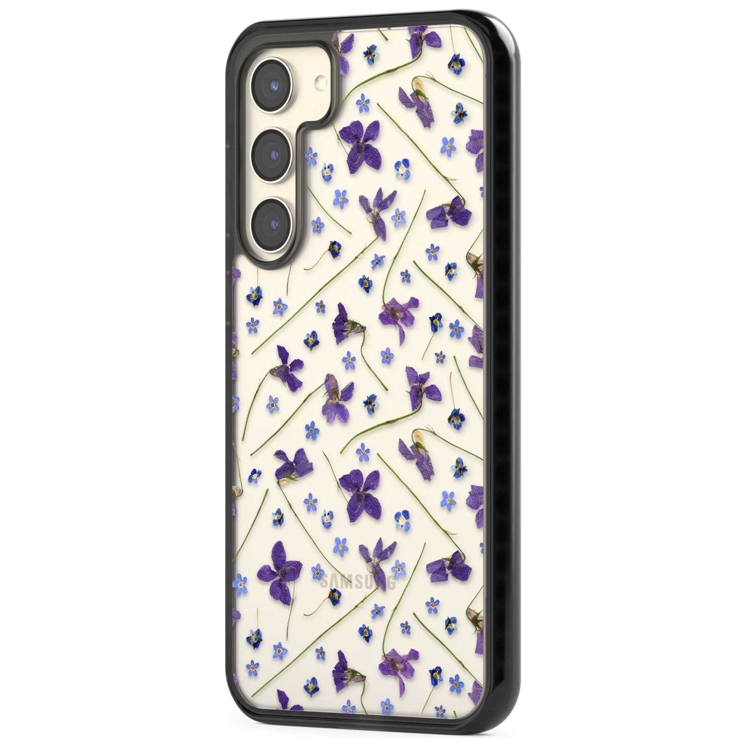 Pressed Violet Flower