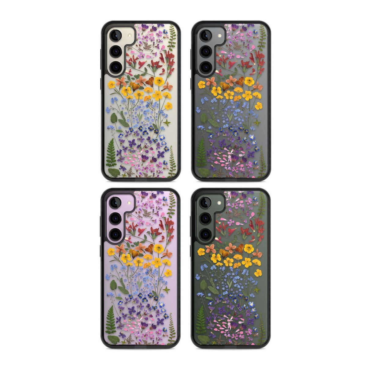 Wild Flower Stripe Design