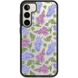 Purple Blossoms Transparent Floral