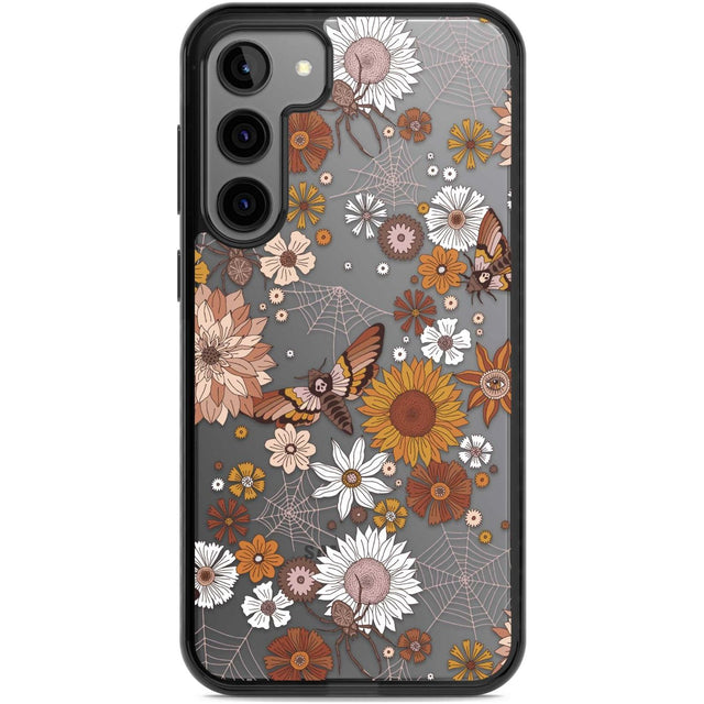 Halloween Wildlife Phone Case Samsung S22 Plus / Black Impact Case,Samsung S23 Plus / Black Impact Case Blanc Space