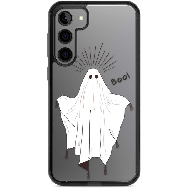 BOO! Phone Case Samsung S22 Plus / Black Impact Case,Samsung S23 Plus / Black Impact Case Blanc Space