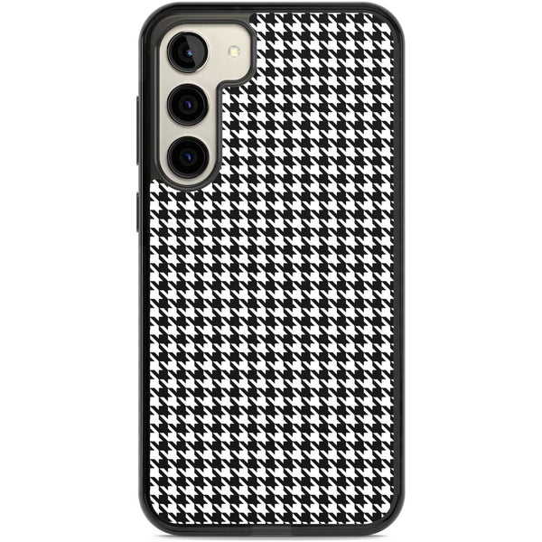 Black Houndstooth Pattern