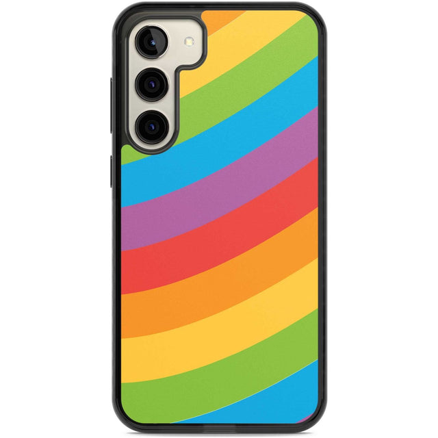 Lucky Rainbow Phone Case Samsung S22 Plus / Black Impact Case,Samsung S23 Plus / Black Impact Case Blanc Space