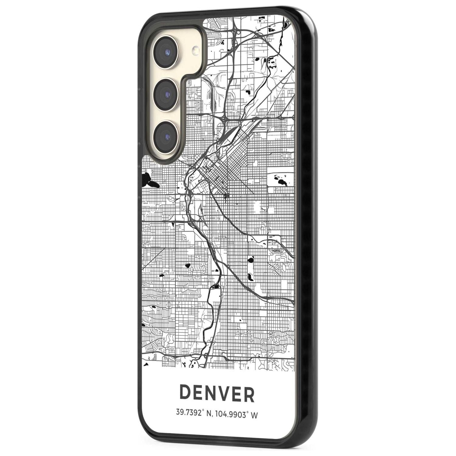 Map of Denver, Colorado