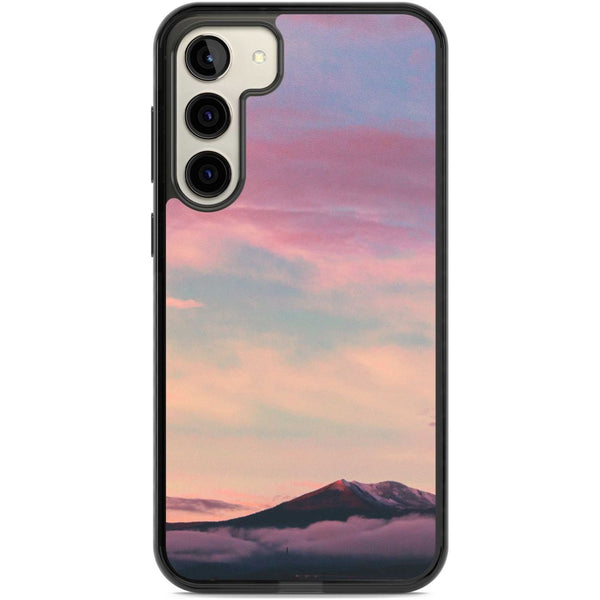 Pastel Mountain Sunset