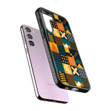 Funky Geometric Patterns: Orange & Dark Green Phone Case iPhone 15 Pro Max / Black Impact Case,iPhone 15 Plus / Black Impact Case,iPhone 15 Pro / Black Impact Case,iPhone 15 / Black Impact Case,iPhone 15 Pro Max / Impact Case,iPhone 15 Plus / Impact Case,iPhone 15 Pro / Impact Case,iPhone 15 / Impact Case,iPhone 15 Pro Max / Magsafe Black Impact Case,iPhone 15 Plus / Magsafe Black Impact Case,iPhone 15 Pro / Magsafe Black Impact Case,iPhone 15 / Magsafe Black Impact Case,iPhone 14 Pro Max / Black Impact Cas