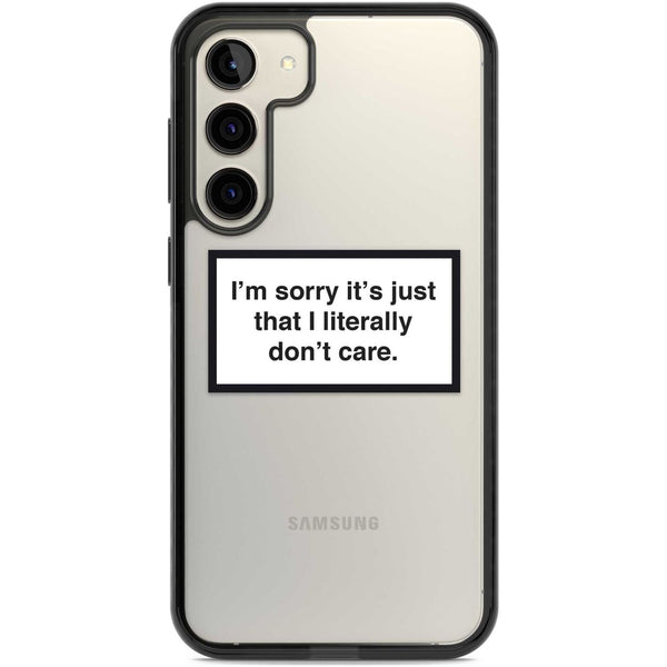 Literally Don't Care