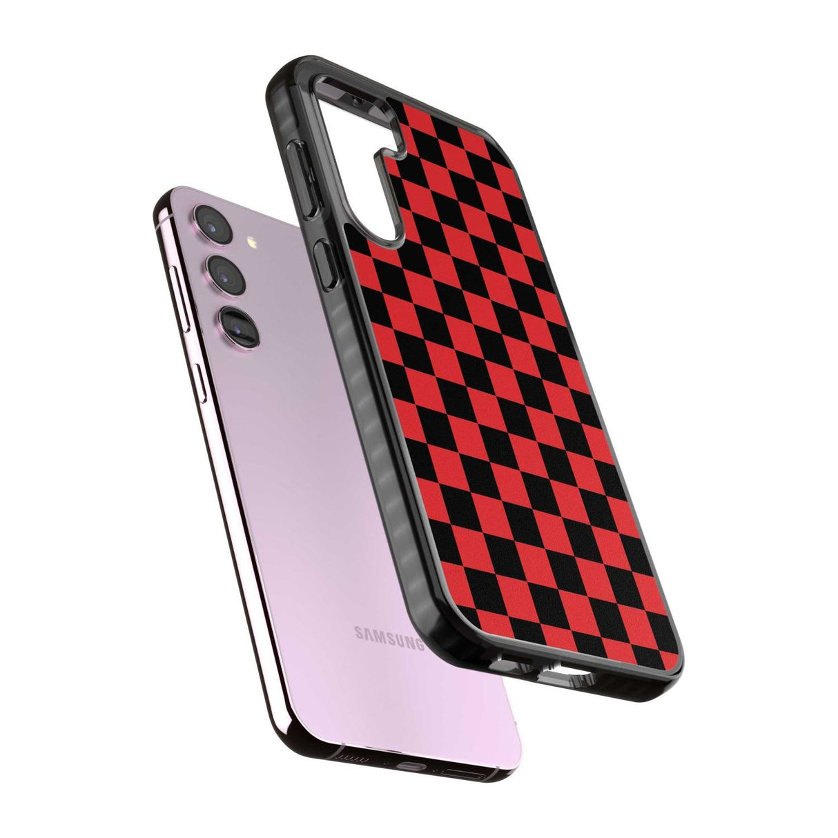 Red Black Checkered