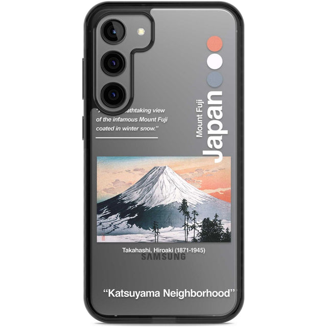 Katsuyama Neighborhood Phone Case Samsung S22 Plus / Black Impact Case,Samsung S23 Plus / Black Impact Case Blanc Space