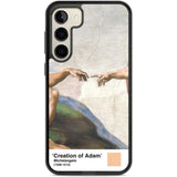 Creation of Adam Phone Case Samsung S22 Plus / Black Impact Case,Samsung S23 Plus / Black Impact Case Blanc Space