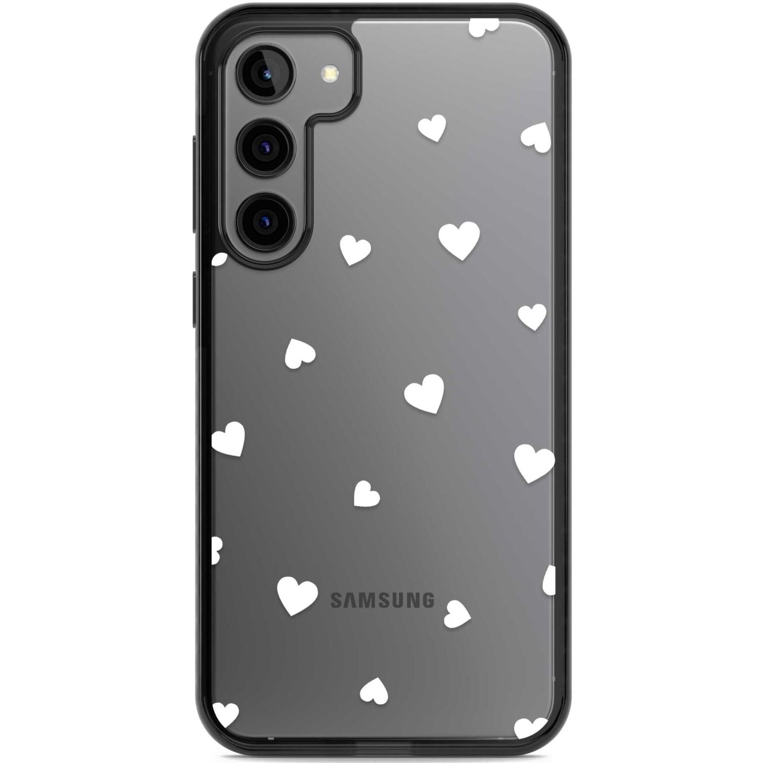 White Hearts Pattern