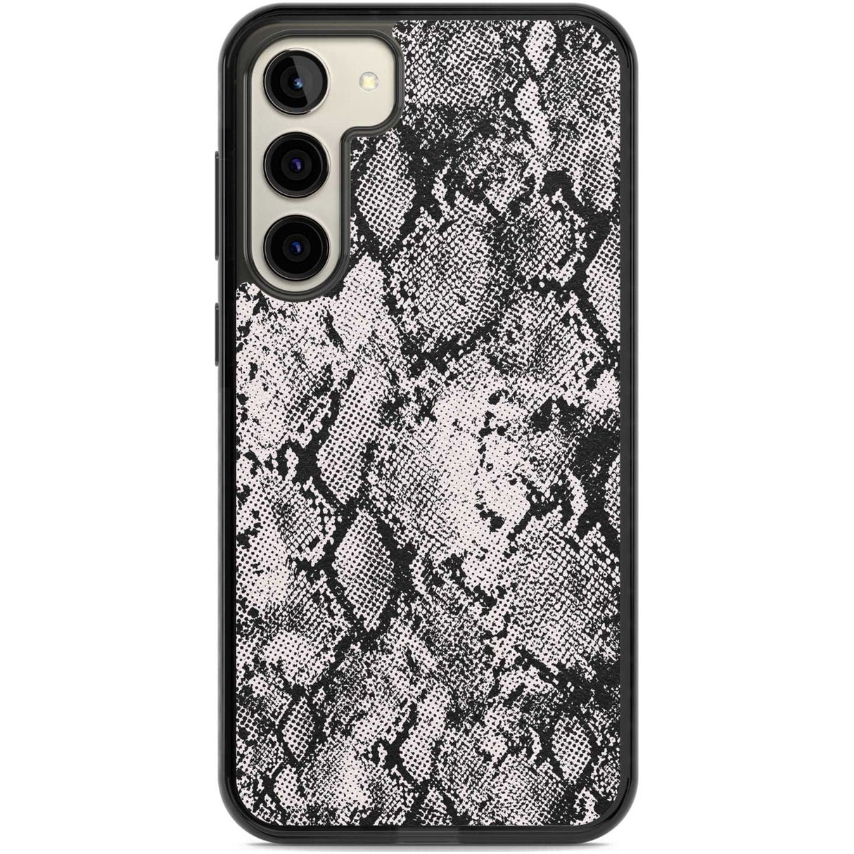 Pastel Snakeskin - Grey Phone Case Samsung S22 Plus / Black Impact Case,Samsung S23 Plus / Black Impact Case Blanc Space