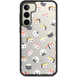 Kawaii Sushi & Rice Phone Case Samsung S22 Plus / Black Impact Case,Samsung S23 Plus / Black Impact Case Blanc Space