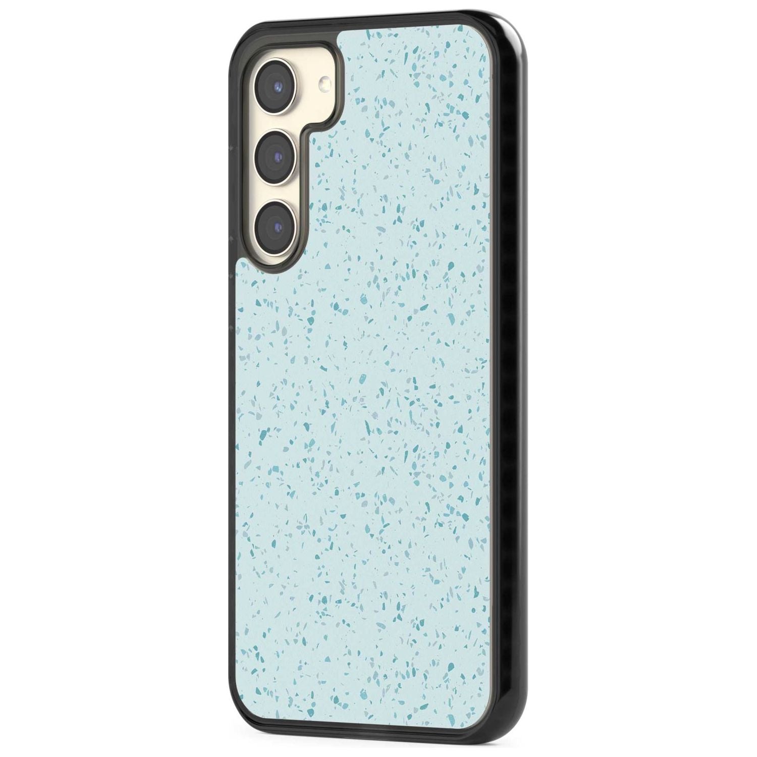 Light Blue Terrazzo Pattern