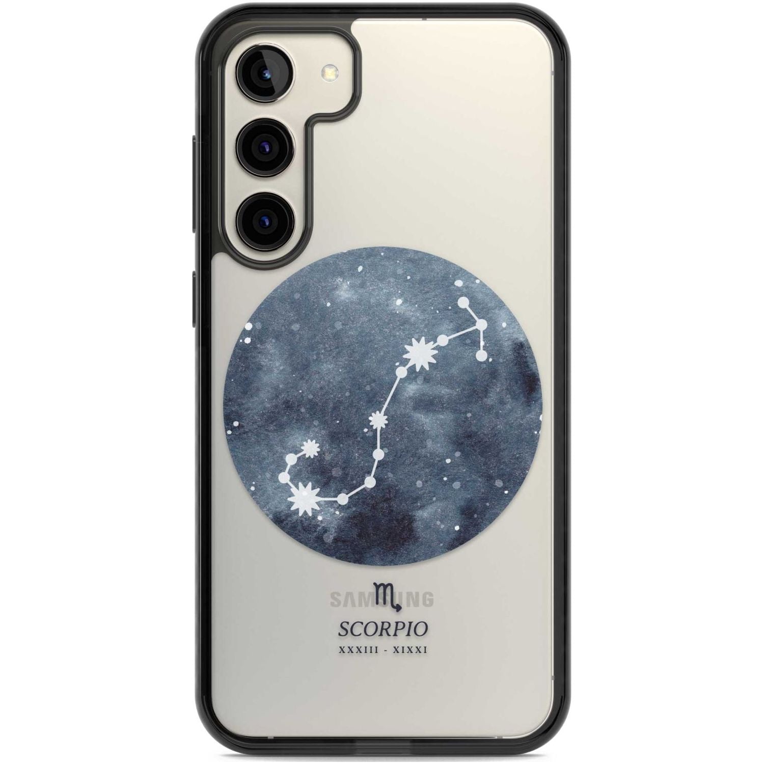 Scorpio Zodiac Blue