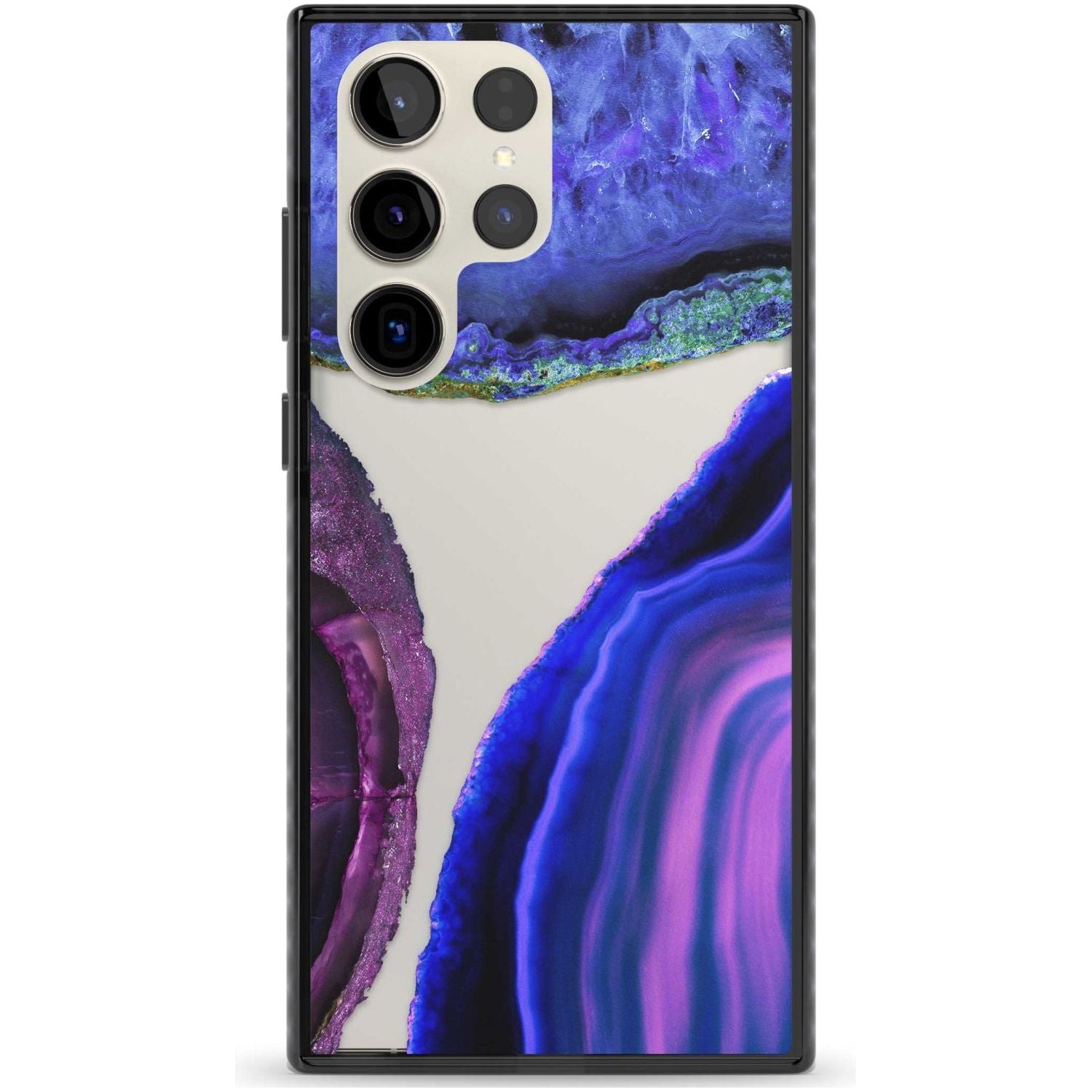 Violet Agate Slice