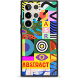 Patchwork Phone Case Samsung S22 Ultra / Black Impact Case,Samsung S23 Ultra / Black Impact Case Blanc Space