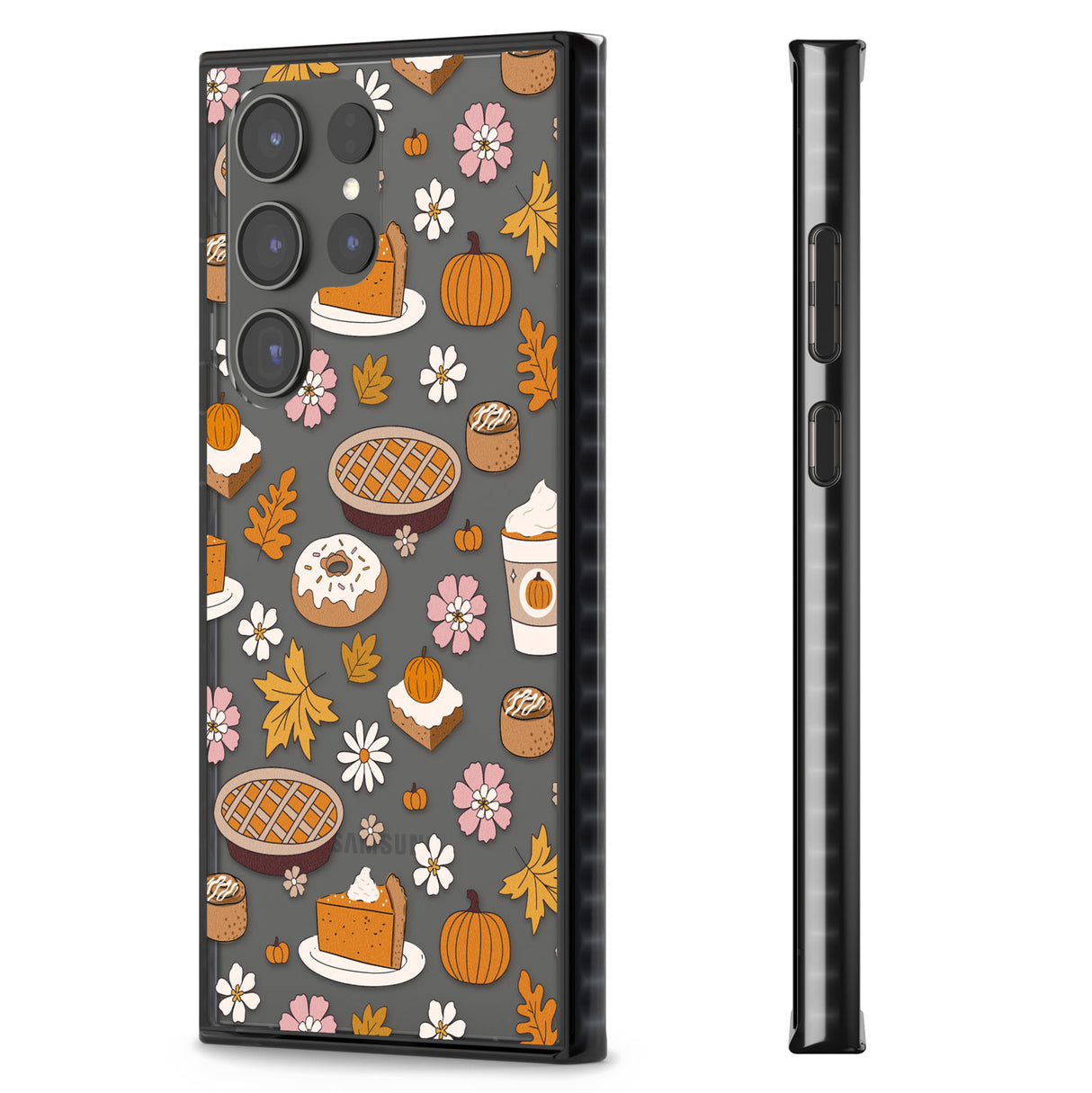 Pumpkin Pie & Autumn Treats Impact Phone Case for Samsung Galaxy S24 Ultra , Samsung Galaxy S23 Ultra, Samsung Galaxy S22 Ultra